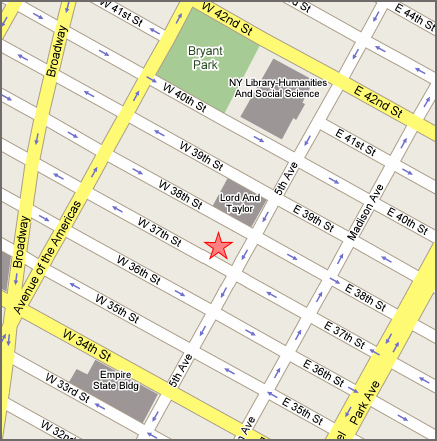 Map to CenterSys